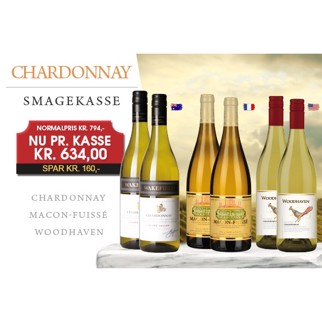 Chardonnay Smagekasse - 6 flasker